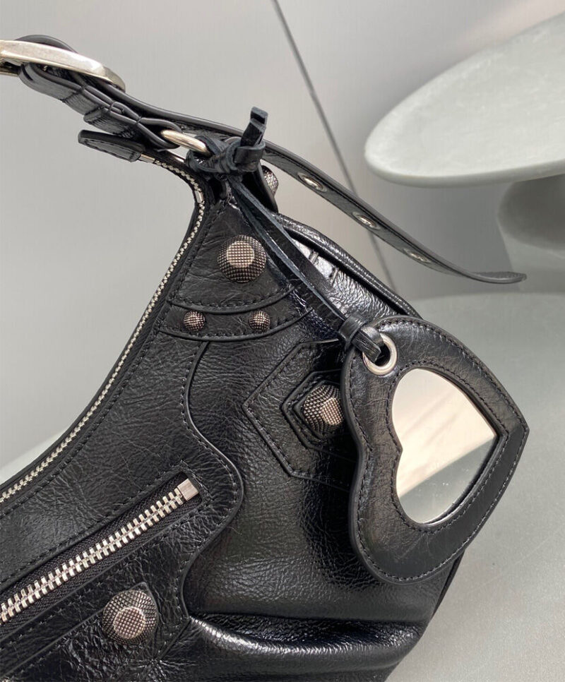 Balenciaga Le Cagole Small Shoulder Bag Black